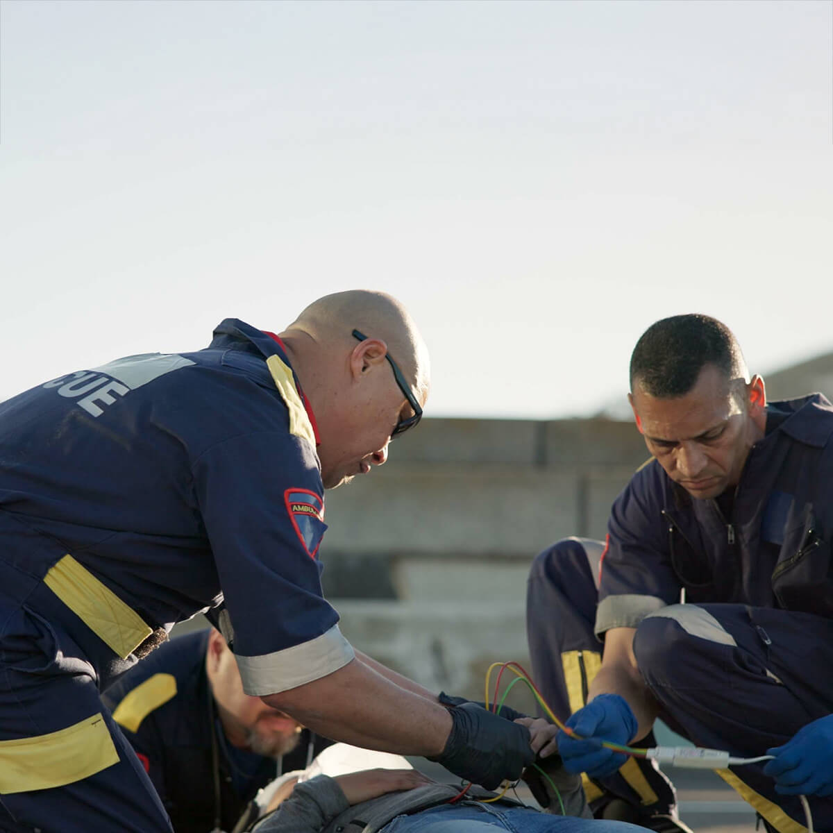 Ontario paramedics and first responders